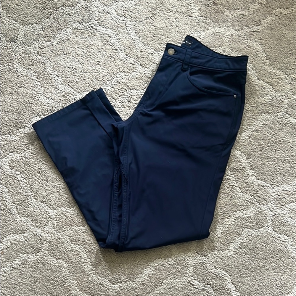 Men's Navy Chinos